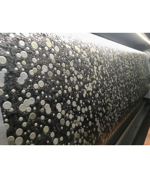 Дизайнерское панно The Matrix в стиле киберпанк Magic rain 150 см х 110 см