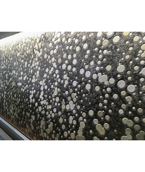 Дизайнерское панно The Matrix в стиле киберпанк Magic rain 150 см х 110 см
