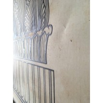 Plakatkapitell der S?ule des korinthischen Ordens Design Relief 70 cm x 90 cm