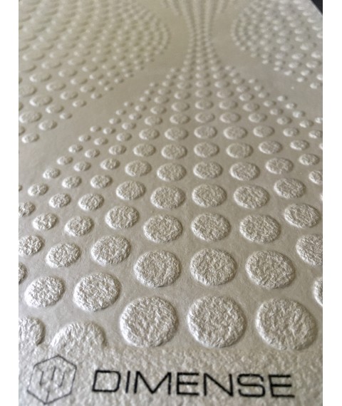 Relief-Designplatten 3D Opti Dots Dimense Deco Struktur 310 cm x 280 cm