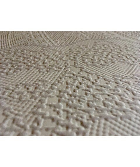 Embossed design panels 3D Crochet structure 250 cm x 155 cm