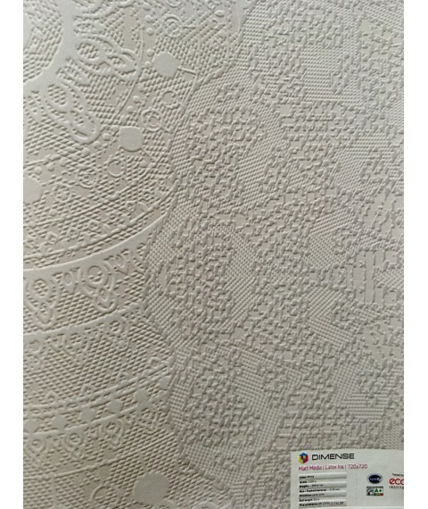 Designer panel Crochet Scandinavian style library 155 cm x 250 cm