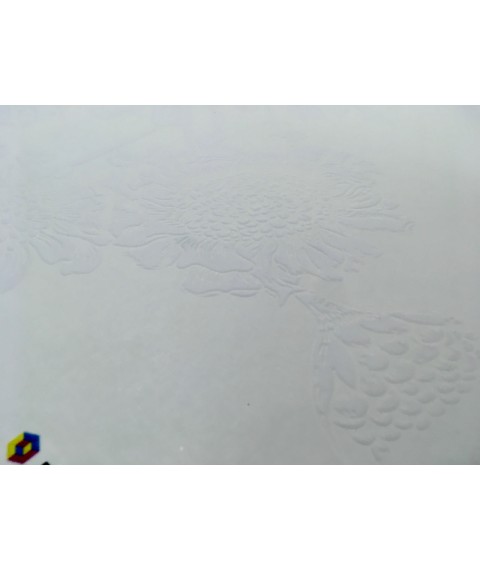 Non-woven paintable wallpaper with 3D Flowers and Butterflies Flowers & Butterfly 400 cm x 280 cm