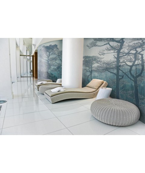 Sales markdown discount trellis Lis in the bedroom nature designer Misty Forest Dimense print 125 cm x 270 cm