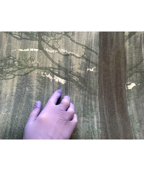 Sales markdown discount trellis Lis in the bedroom nature designer Misty Forest Dimense print 125 cm x 270 cm