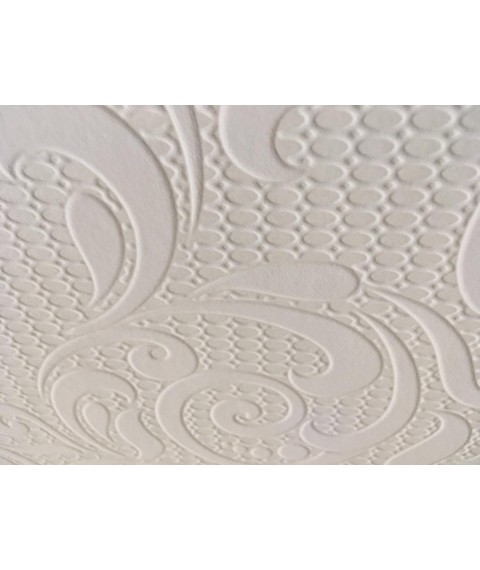 3D Xoxloma pattern structure embossed design panel in classic style 250 cm x 155 cm