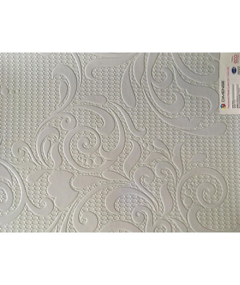 3D Xoxloma pattern structure embossed design panel in classic style 465 cm x 280 cm