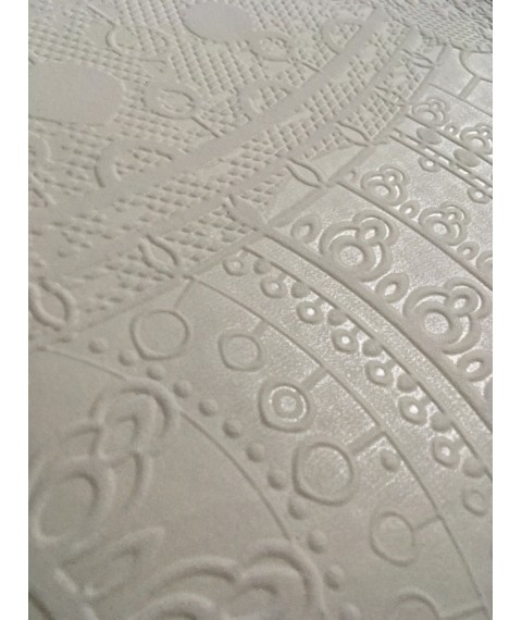 Embossed design panels 3D Crochet structure 250 cm x 155 cm