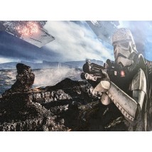 Poster on the wall Star Wars Imperial Stormtrooper Star Wars Stormtroopers Dimense print 100 cm x 75 cm