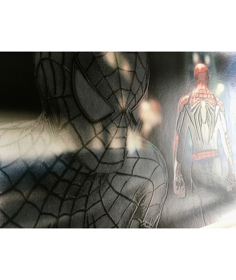 Постер на стену Spider-Man Человек паук на холсте по номерам№2 100 см х 75 см