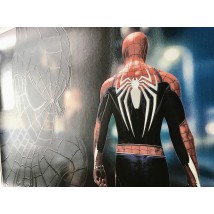 Постер на стену Spider-Man Человек паук на холсте по номерам№2 100 см х 75 см