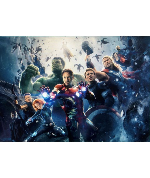 Avengers Marvel Poster Marvel Avengers 2020 Leinwand nach Zahlen #5 Dimense print 150cm x 110cm
