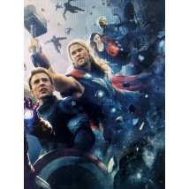 Avengers Marvel Poster Marvel Avengers 2020 Leinwand nach Zahlen #5 Dimense print 150cm x 110cm