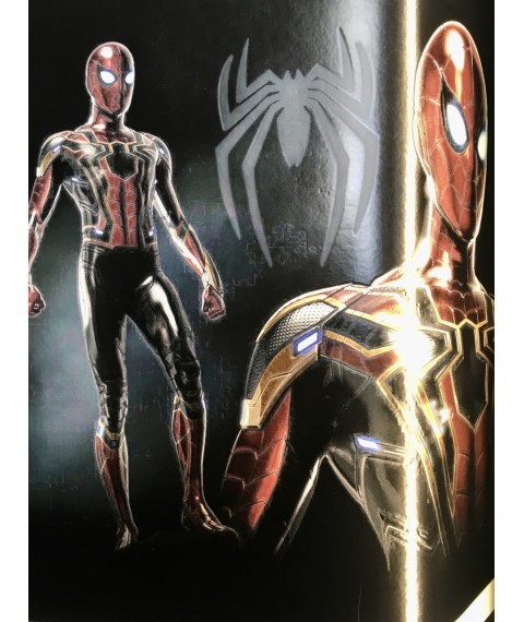 Плакат Марвел Человек-паук Питер Паркер на холсте на стену по номерам №3 100 см х 75 см