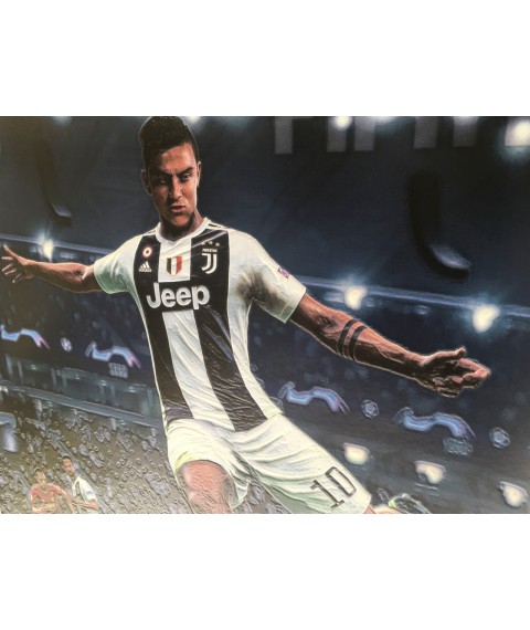 Poster Ronaldo Fifa19 Geschenk f?r Gamer Designer PrintHouse 100 cm x 100 cm