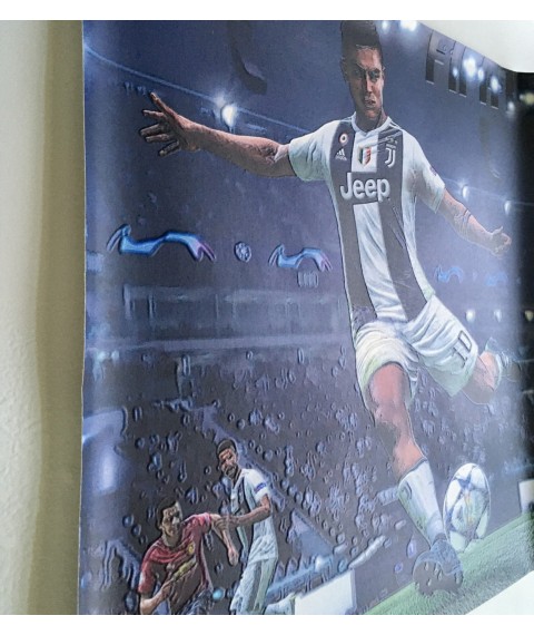 Poster Ronaldo FIFA19 Fifa Geschenk f?r Gamer Designer Dimense PrintHouse 150 cm x 150 cm