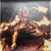 Плакат Mortal Kombat Мортал комбат месть скорпиона подарок геймеру PrintHouse 100 см х 100 см