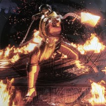 Mortal Kombat Poster Mortal Kombat Scorpion's Revenge Gift to Gamer PrintHouse 100cm x 100cm