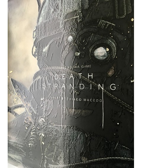 Poster Geschenk Death Stranding Sam Bridges Gamer Designer PrintHouse 150 cm x 150 cm