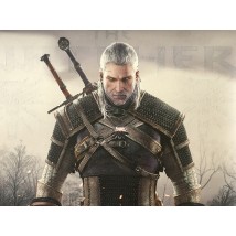 Poster The Witcher Geschenk f?r Gamer The Witcher Designer PrintHouse 100 cm x 100 cm