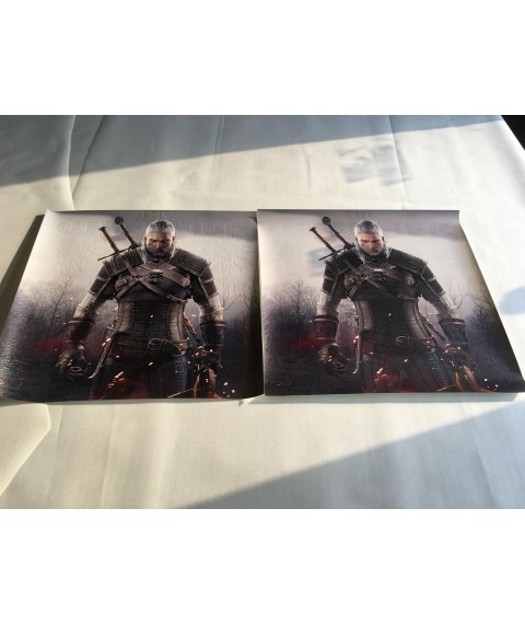 Poster The Witcher Geschenk f?r Gamer The Witcher Designer PrintHouse 100 cm x 100 cm