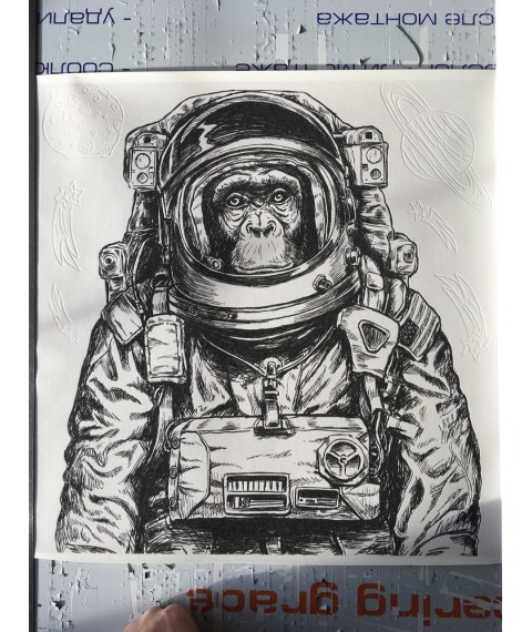 Постеры на стену Планета обезьян Planet of the Apes Dimense print 50 см х 50 см