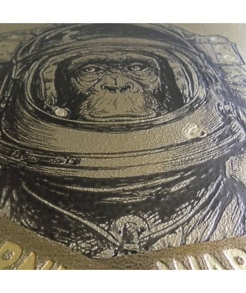 Poster an der Wand Planet der Affen Dimense Golddruck 50 cm x 50 cm
