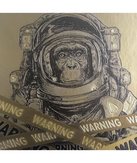 Плакат на стену Планета обезьян Planet of the Apes Dimense Gold print 50 см х 50 см