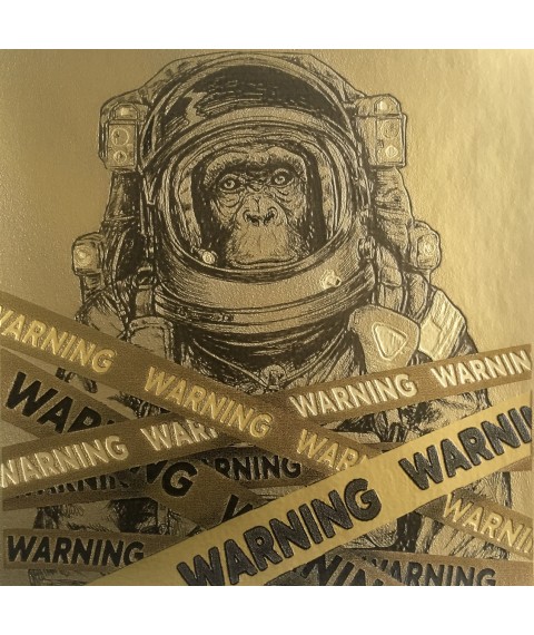 Плакат Планета обезьян Planet of the Apes Dimense Gold print 100 см х 100 см
