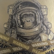 Плакат Planet of the Apes Планета обезьян Dimense Gold print 150 см х 150 см