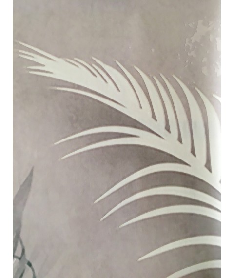 Non-woven wallpaper Dimense palm leaves print 310 cm x 280 cm