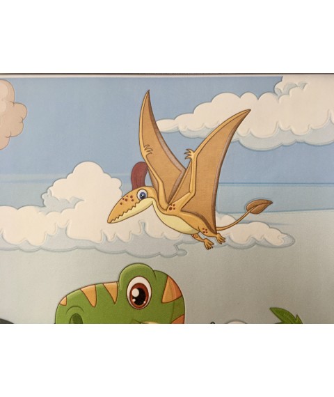 Fototapete guter Dinosaurier 3D f?r das Kinderzimmer Dimense print 310 cm x 280 cm