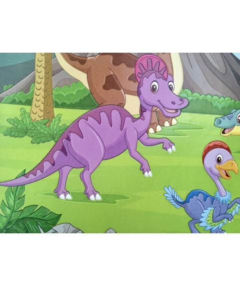 Фотообои хороший динозавр 3Д в детскую Dimense print 310 см х 280 см