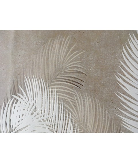 Poster golden feather decorative non-woven Dimense print 70 cm x 50 cm
