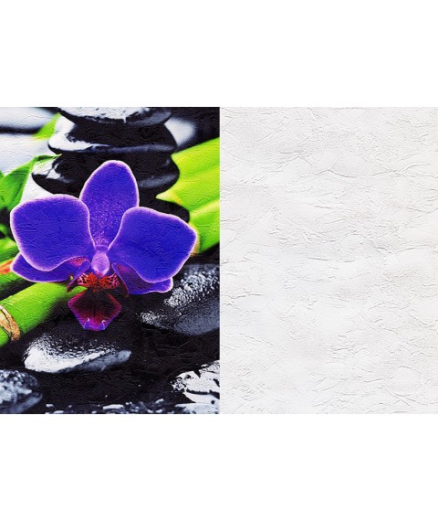 Non-woven wallpaper Flowers charm in the style of Provence designer Glamorous Flower 310 cm x 280 cm Line