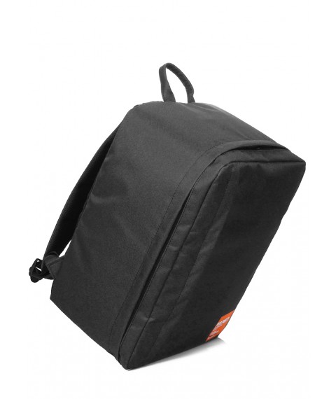 Рюкзак для ручной клади POOLPARTY Airport 40x30x20см Wizz Air / МАУ черный