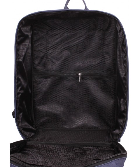 Рюкзак для ручной клади POOLPARTY Airport 40x30x20см Wizz Air / МАУ синий