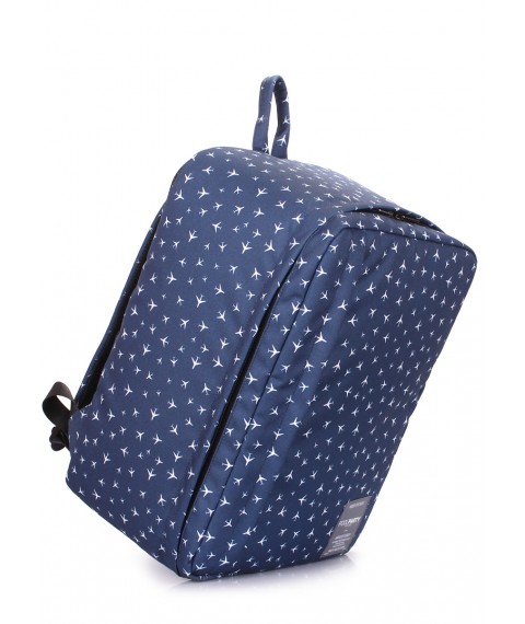 Рюкзак для ручной клади POOLPARTY Airport 40x30x20см Wizz Air / МАУ с самолетиками