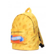 Міський рюкзак POOLPARTY з сирним принтом
