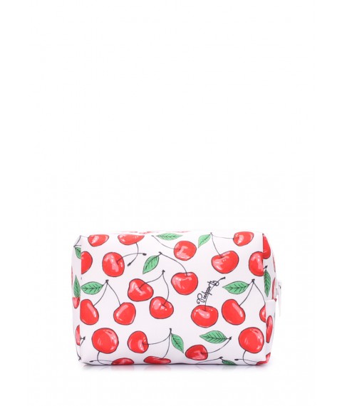Текстильная косметичка POOLPARTY Beautybag с черешнями