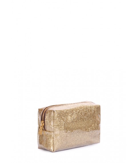 Стильна золота косметичка POOLPARTY Beautybag