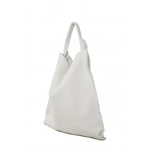 Bohemia white leather bag