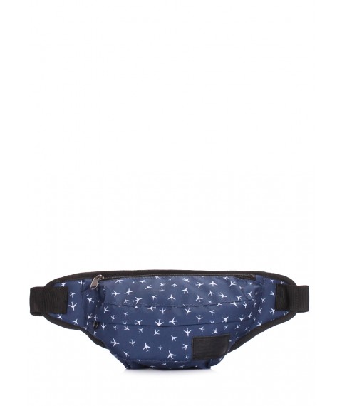 Сумка-бананка POOLPARTY Bumbag с самолетиками