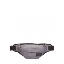 Сумка-бананка POOLPARTY Bumbag сіра
