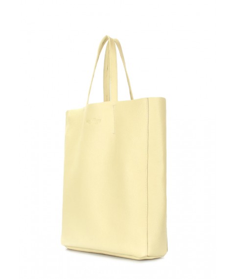 Жіноча шкіряна сумка POOLPARTY City жовта
