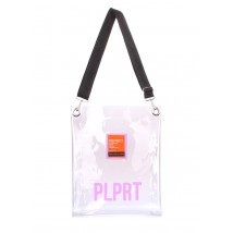 Прозрачная женская сумка POOLPARTY Clear с ремнем на плечо