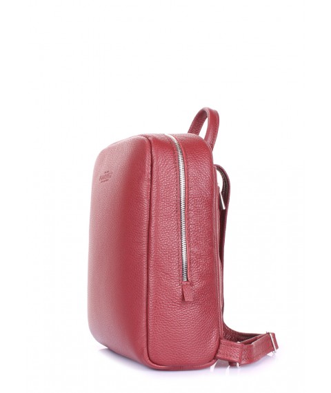 Women's leather backpack POOLPARTY Cult