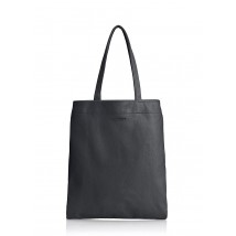 Жіноча шкіряна сумка POOLPARTY Daily черная