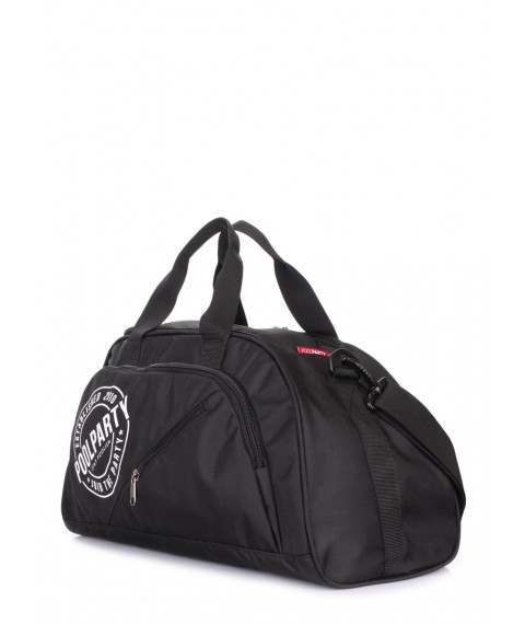 Спортивная текстильная сумка POOLPARTY Dynamic черная
