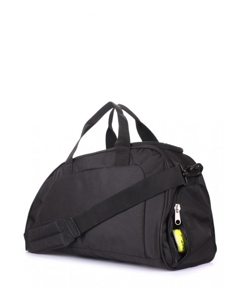 Спортивная текстильная сумка POOLPARTY Dynamic черная